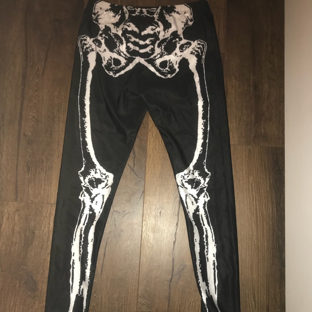 Skeleton leggings